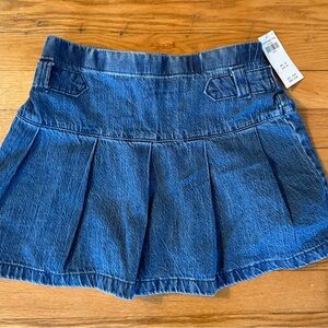 Abercrombie kids Jean skort NWT size 9/10